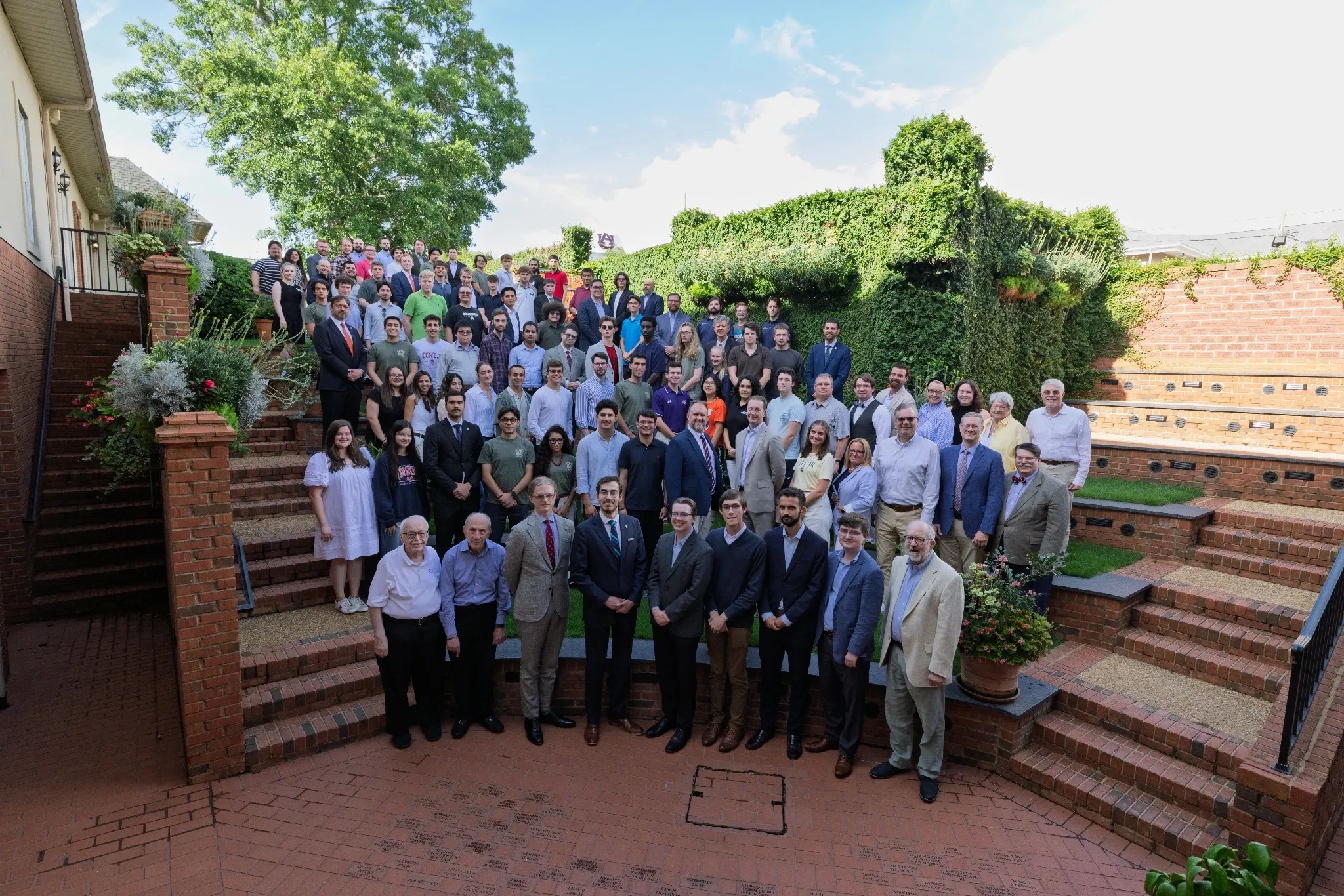 Mises University students and faculty gathered at the Institute